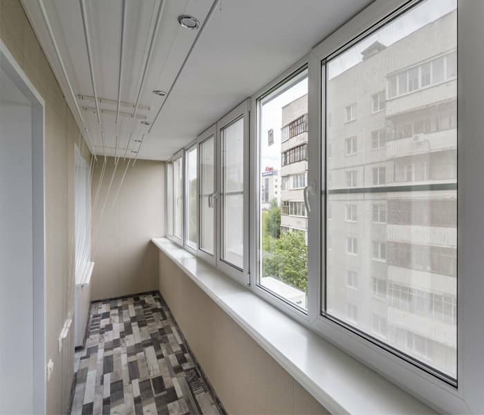 Теплое остекление